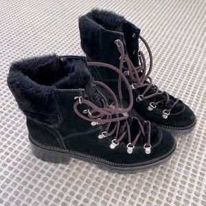 Marc Fisher Black Nordic Boots